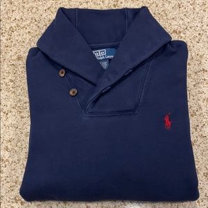 Polo Ralph Lauren Jersey Shawl Pullover